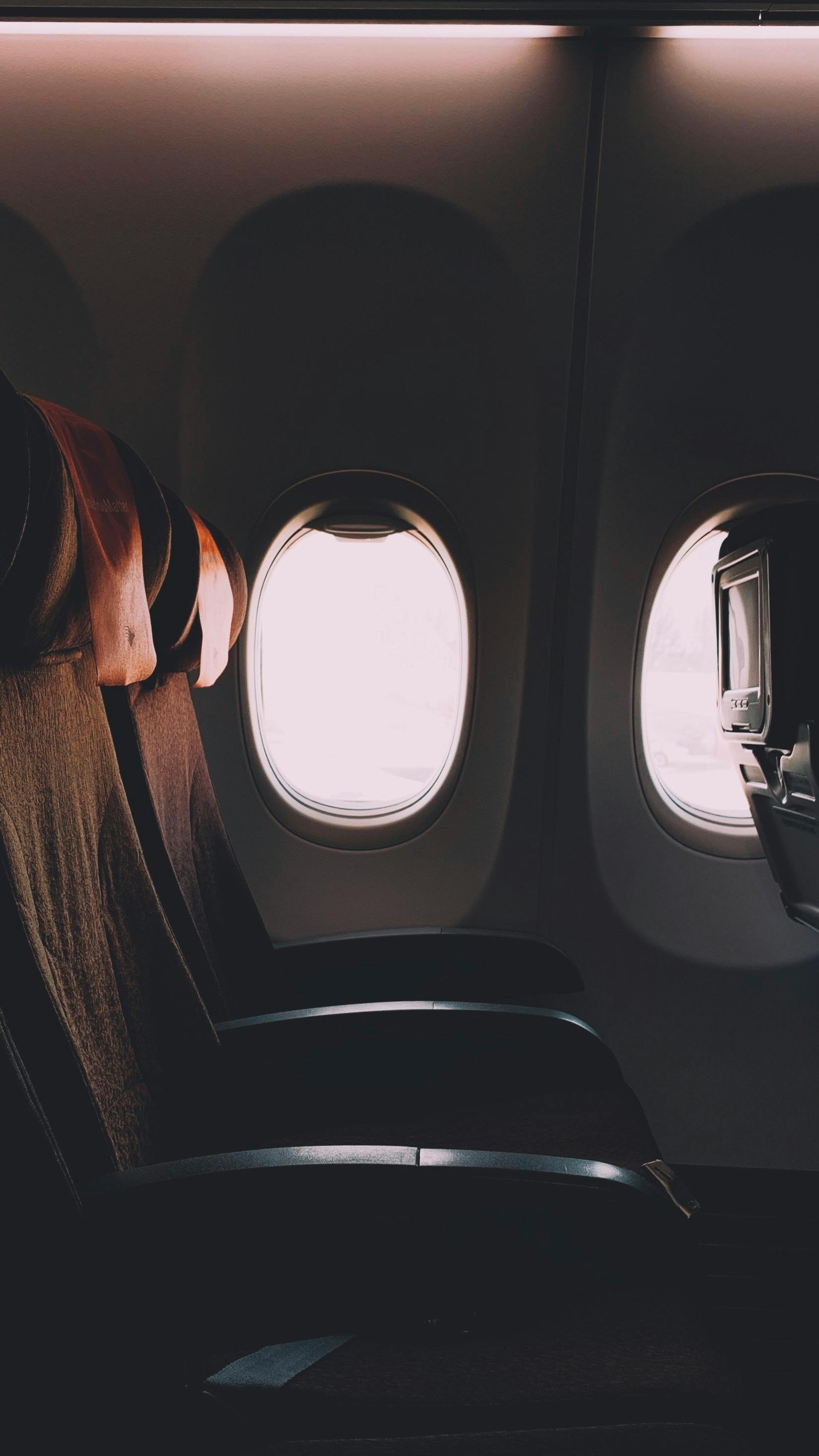 Flugzeugfenster